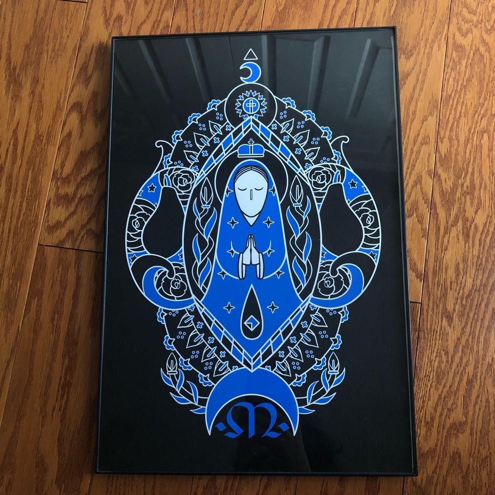 Virgin Mary print by Owen Cyclops (12x18)